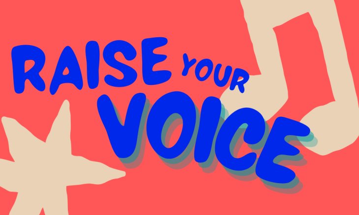 raise your voice banner TAPC